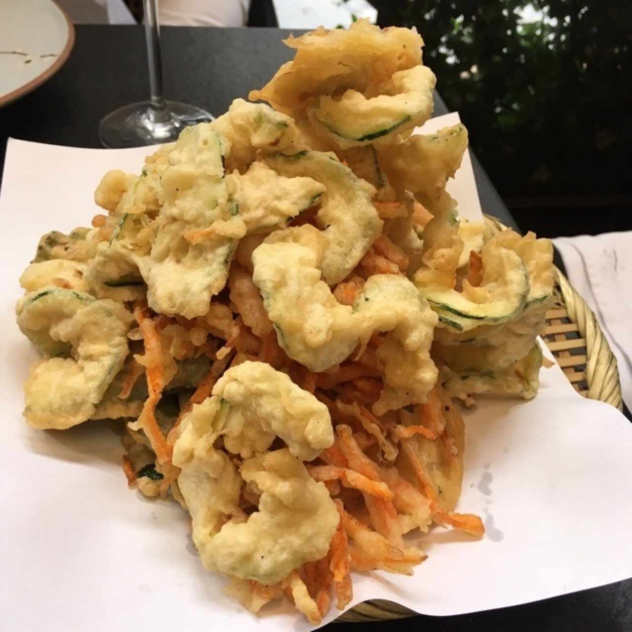 verduras tempura