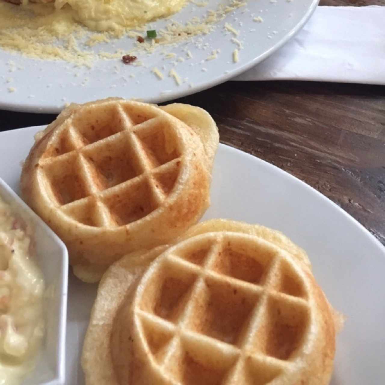 waffles de pandebono