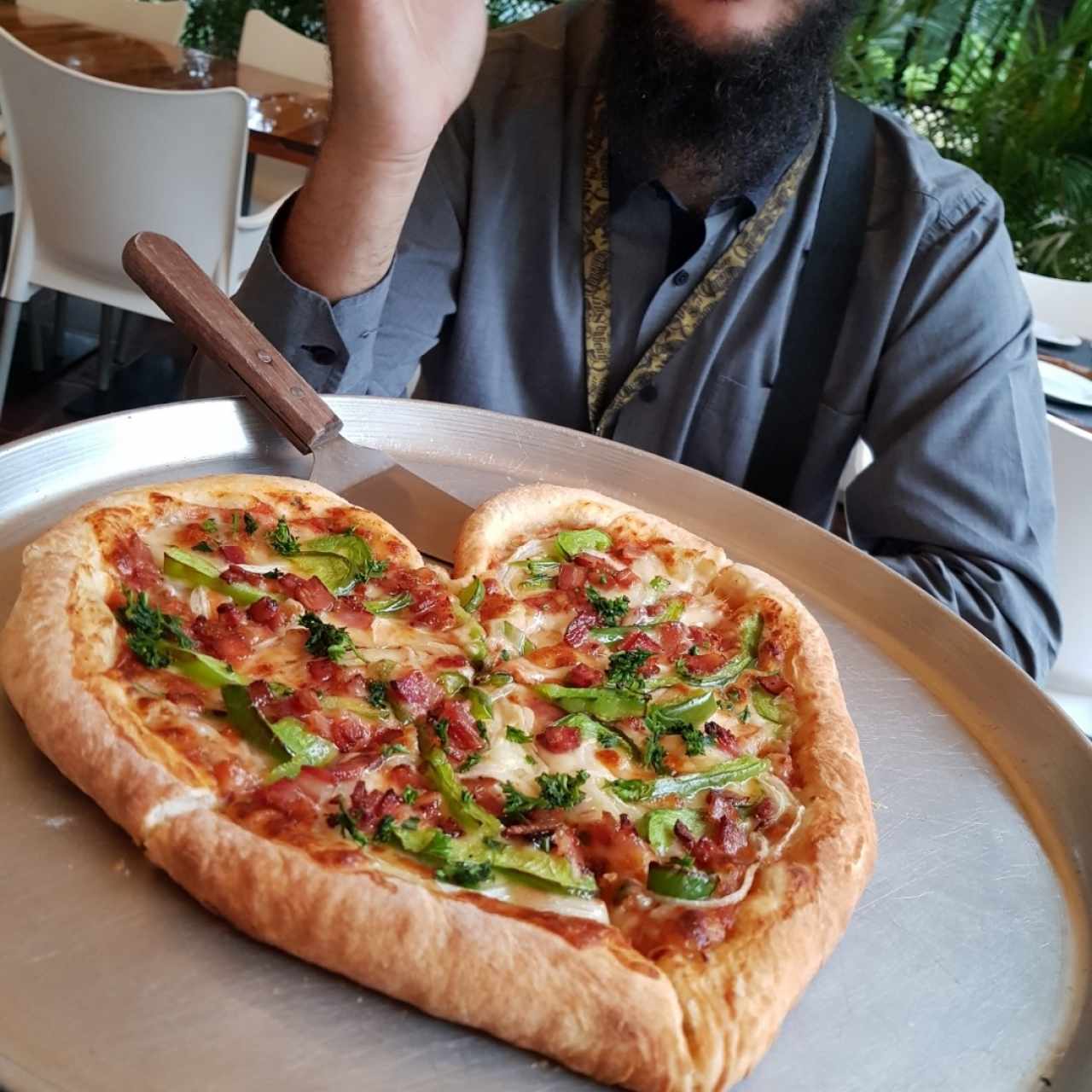 Pizza Carbonara, edición San Valentín 