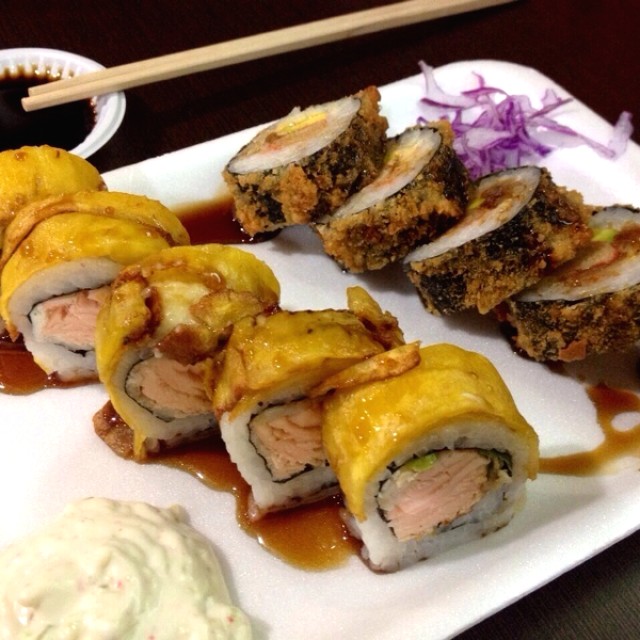 Combinados: Tiger Especial / Tentación Roll. Bonsai Sushi CCCT