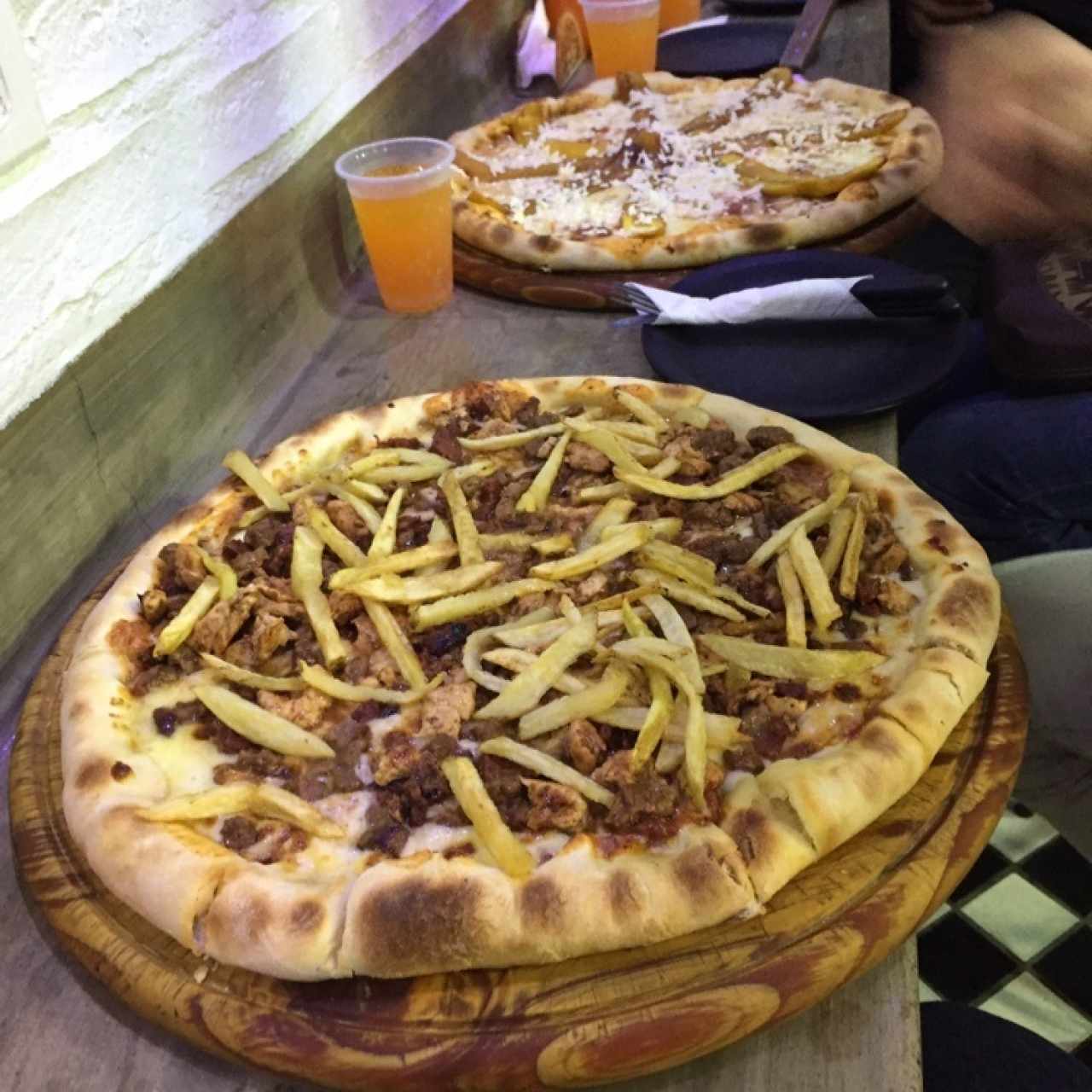 pizza pizpa - pizza de platano 