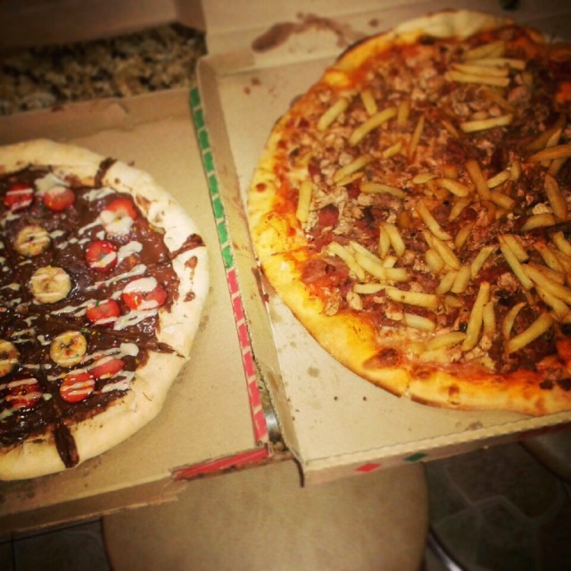 Pizza pizpa y pizza de nutella 2.0