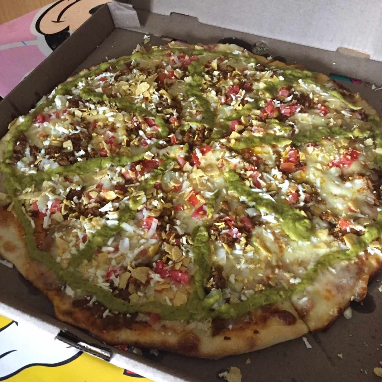 pizza taco