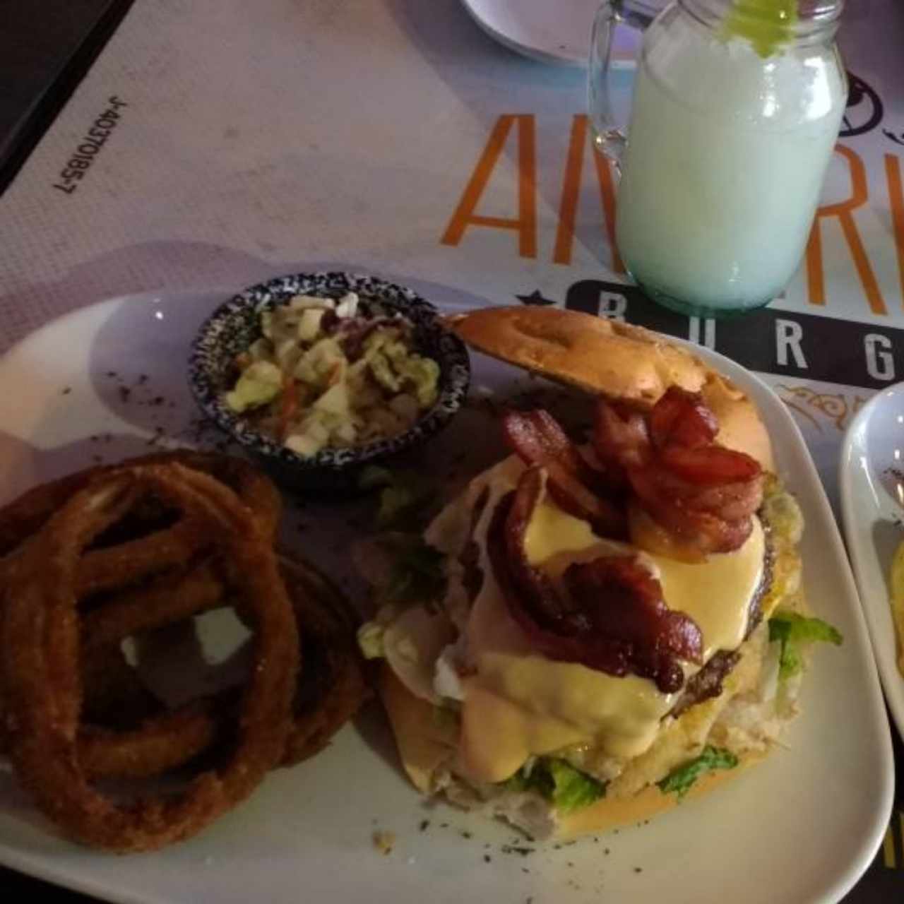 hamburguesa Américan Burger 