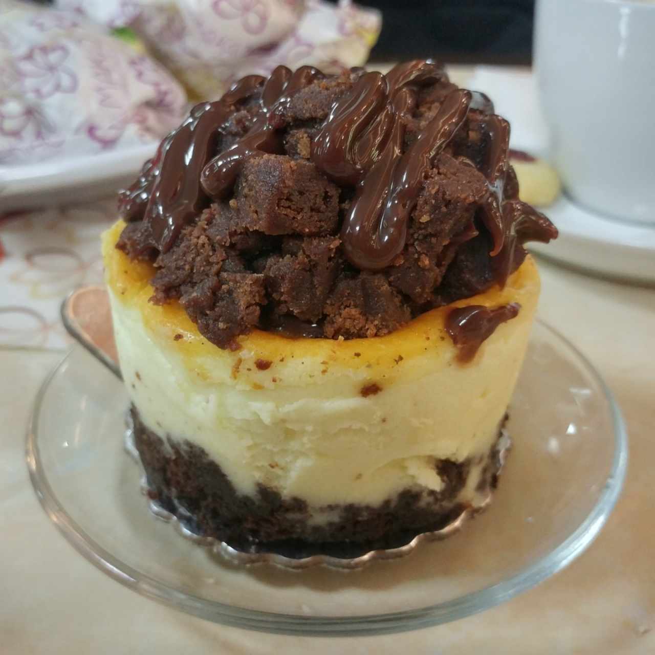 cheesecake de brownie 💞