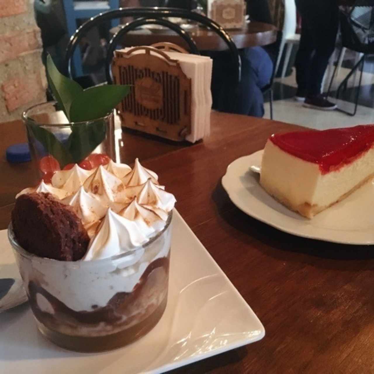 Brownie 3 Leches y Cheesecake
