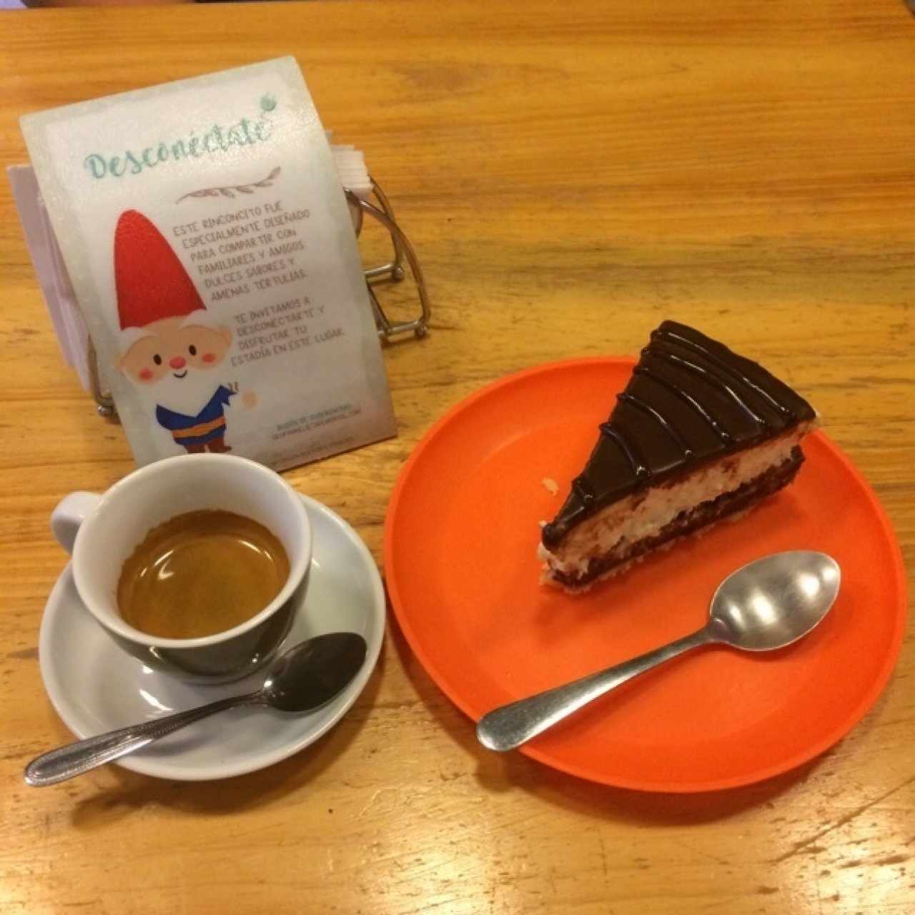 Cheesecake de Brownie + Espresso