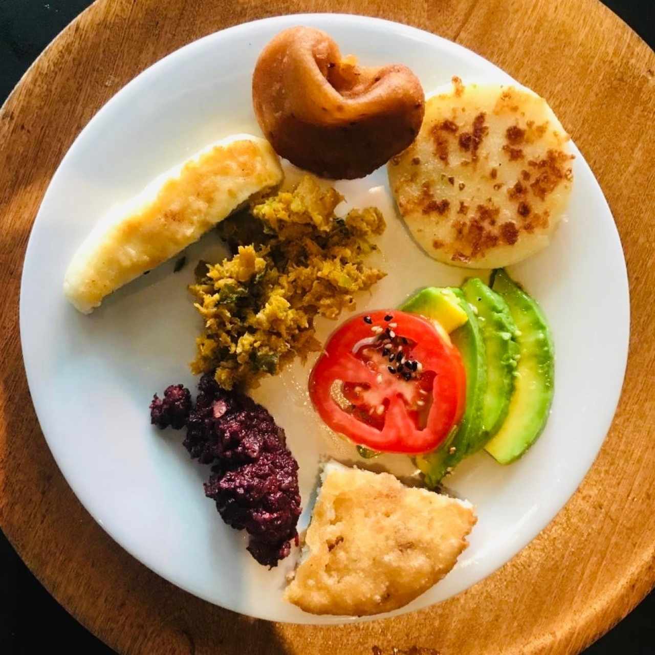 Desayuno criollo a lo venezolano 