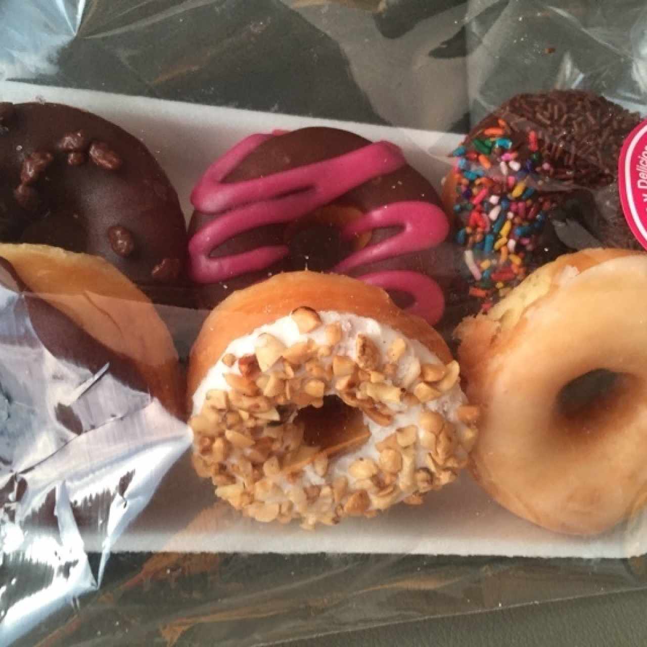 mini donuts surtidos 