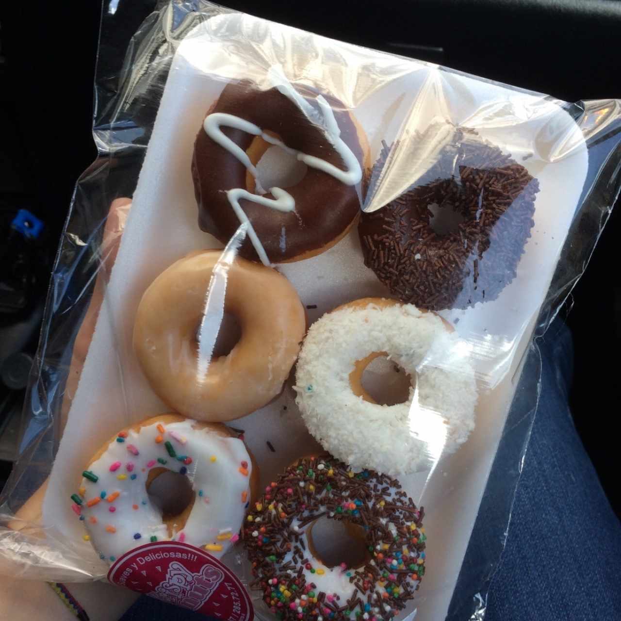 Mini donuts surtidas 
