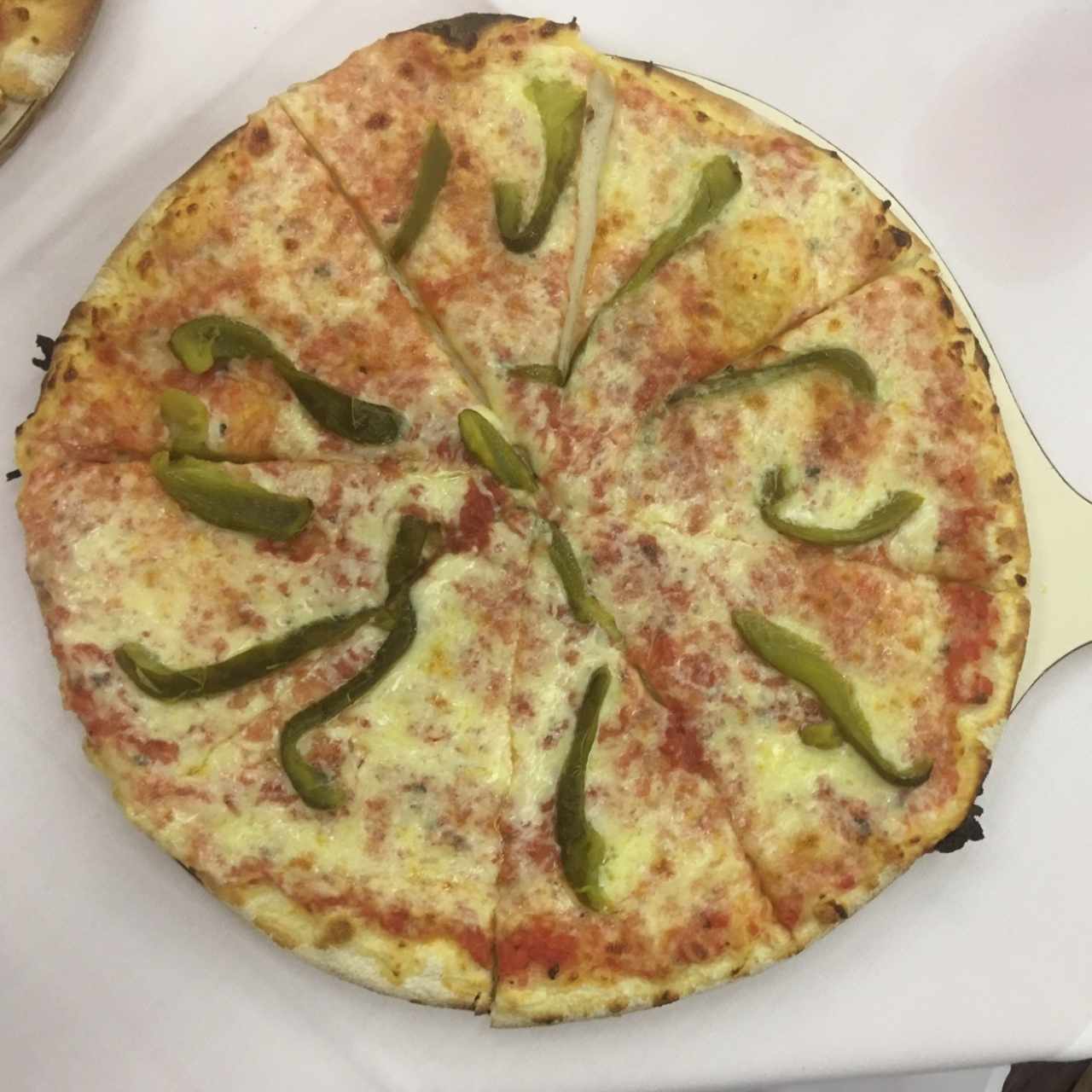 Pizza Al Pimentón Asado sin Acetunas Negras