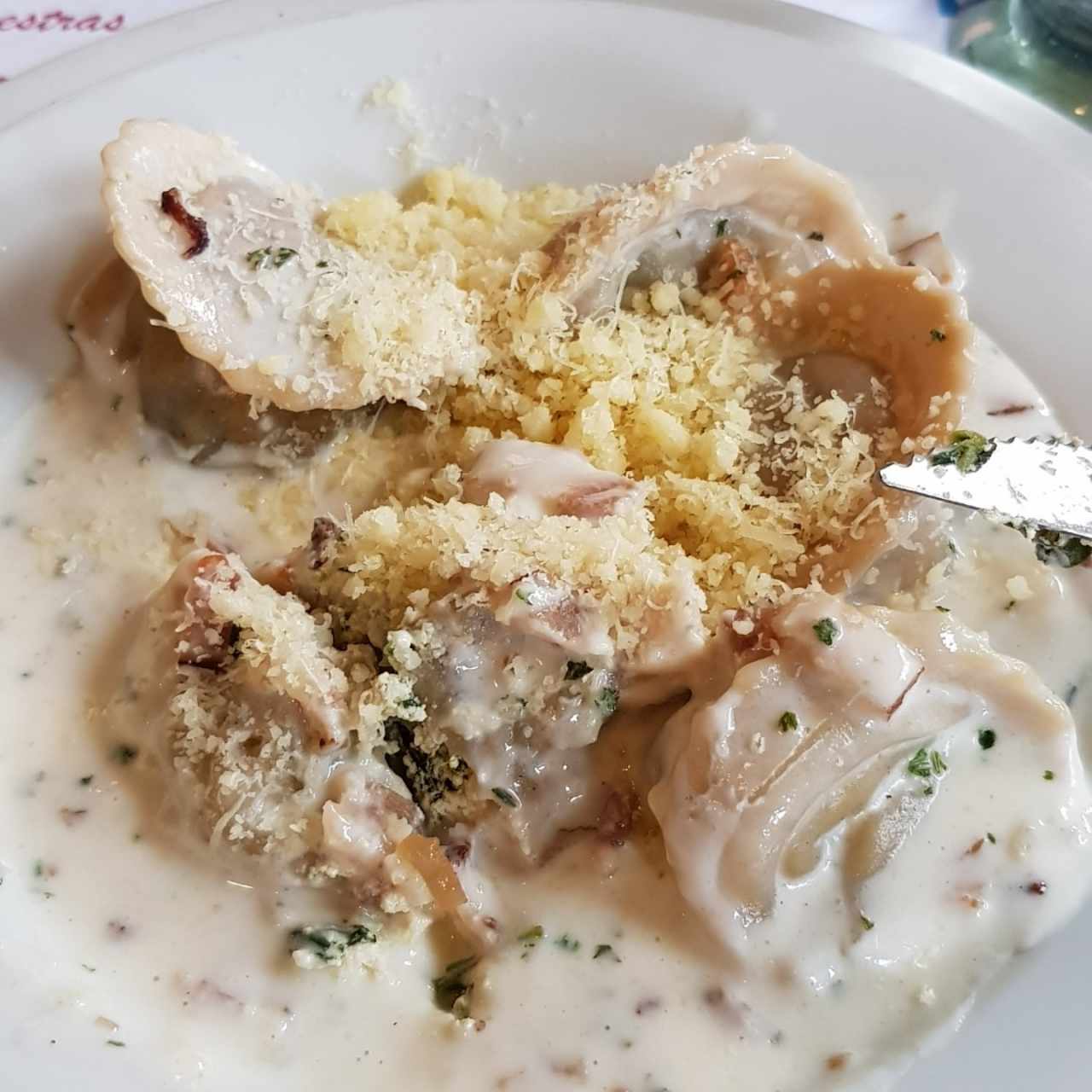 Tortellonis de ricotta y espinacas