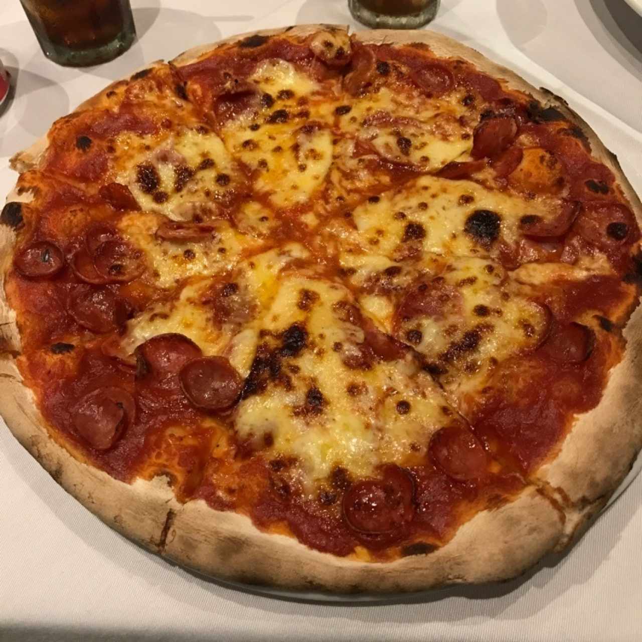 Pizza Diavola (recomendada 100%)