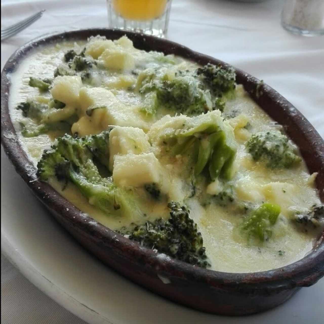 Brócoli cuatro quesos