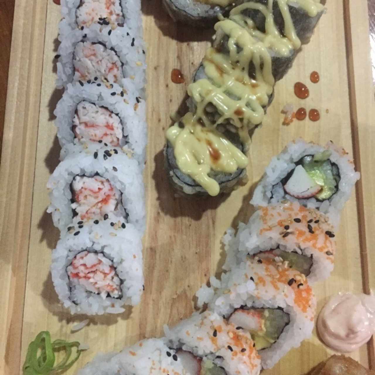 Plato Mixto-Sushi. 