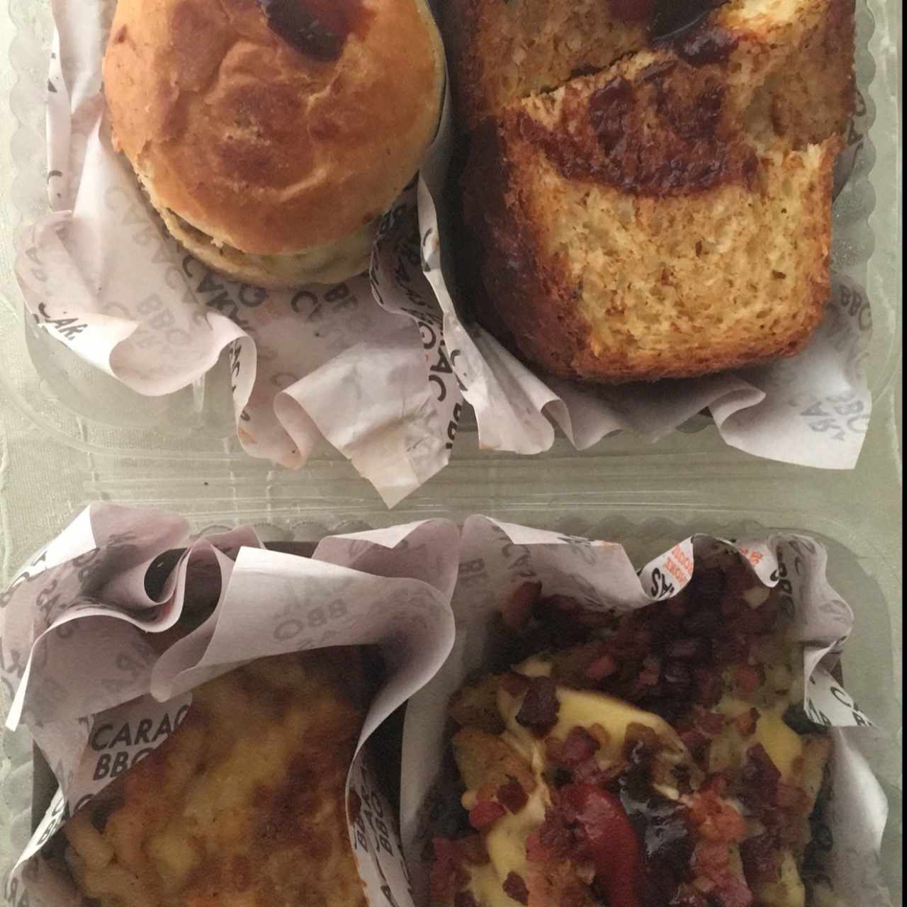 sandwich chesse, mac and chesse, hamburguesa y papas rusticas
