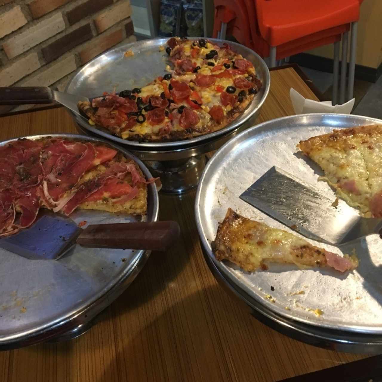 pizzas medianas