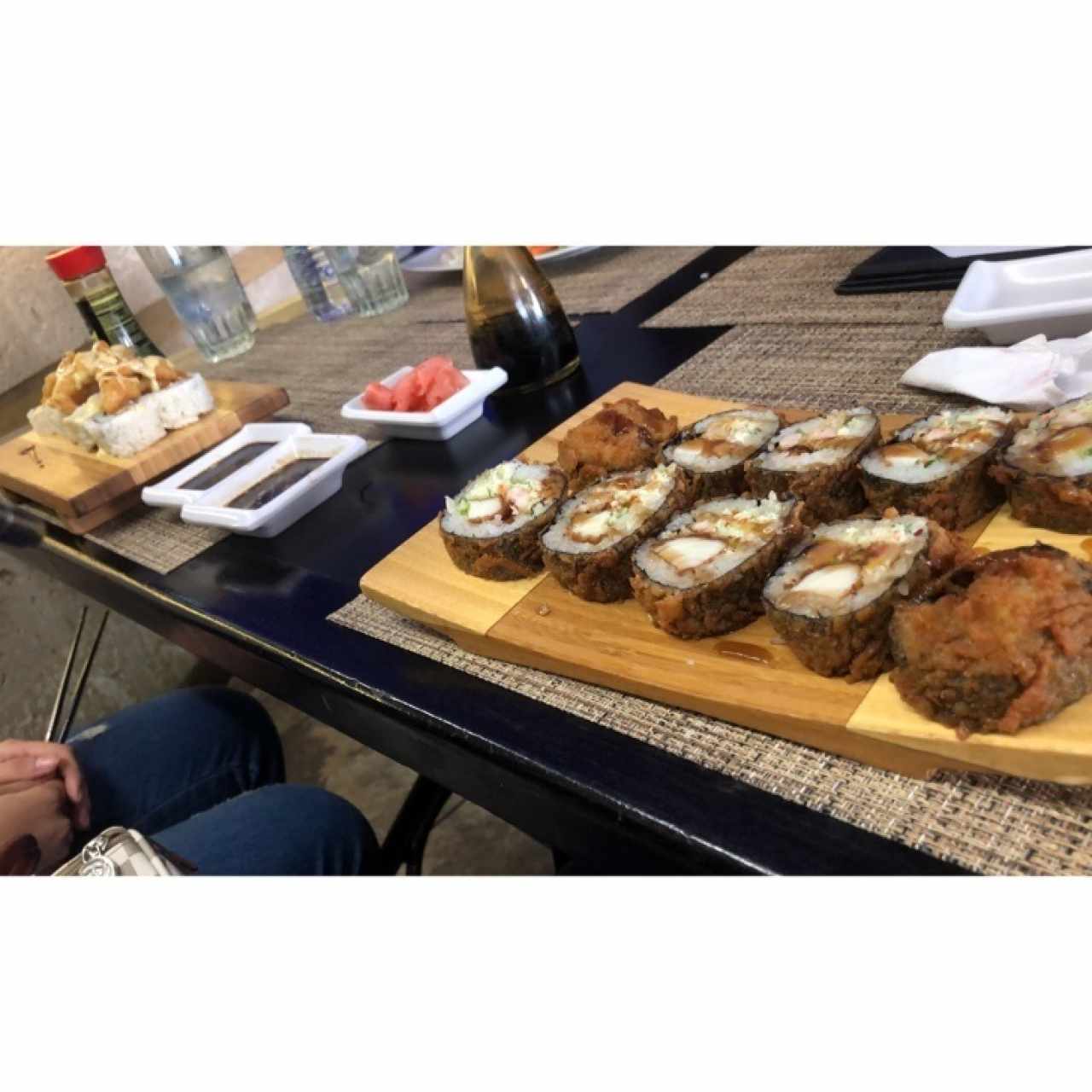 pampatar y roll tempura