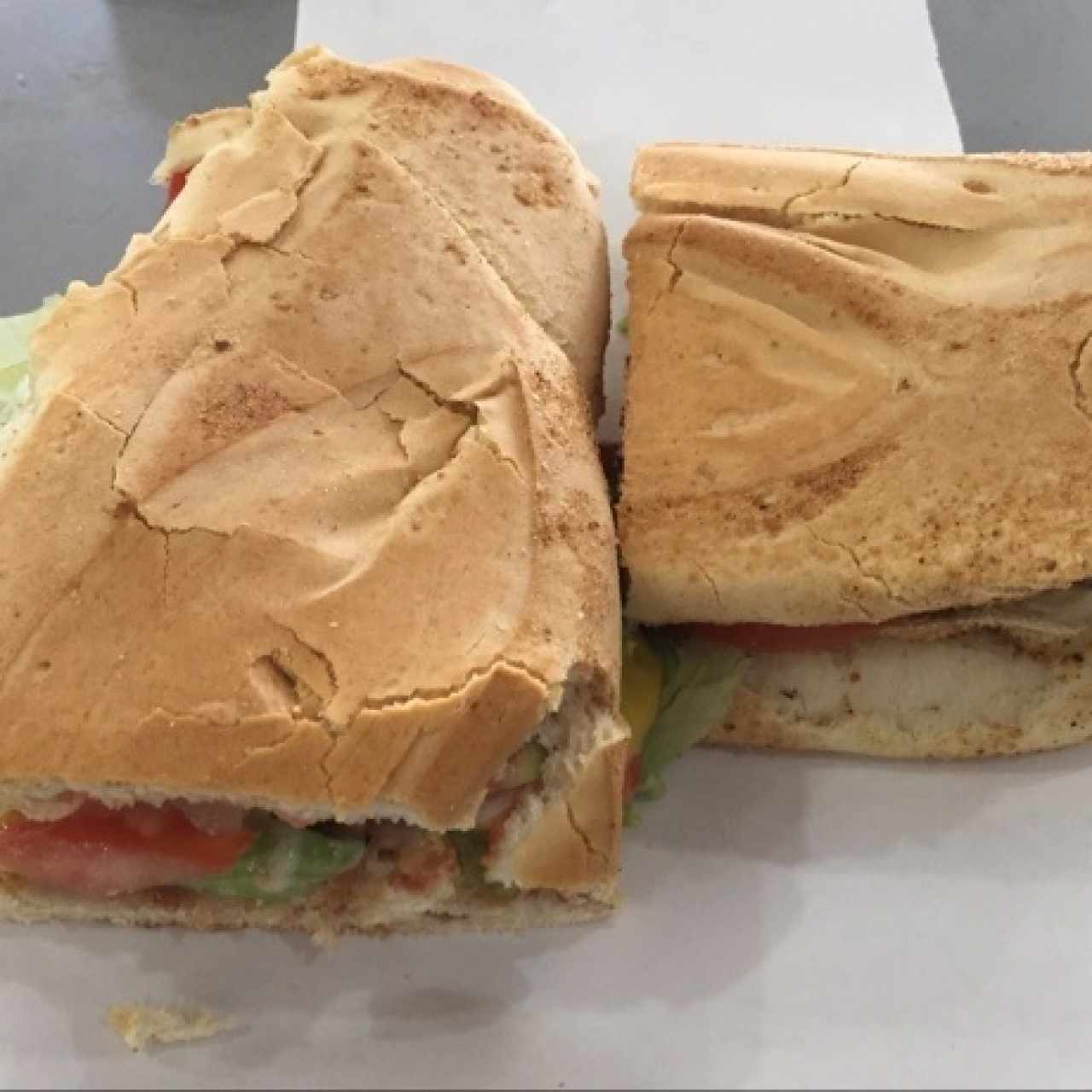 Sandwich de Pernil, muy bueno..!
