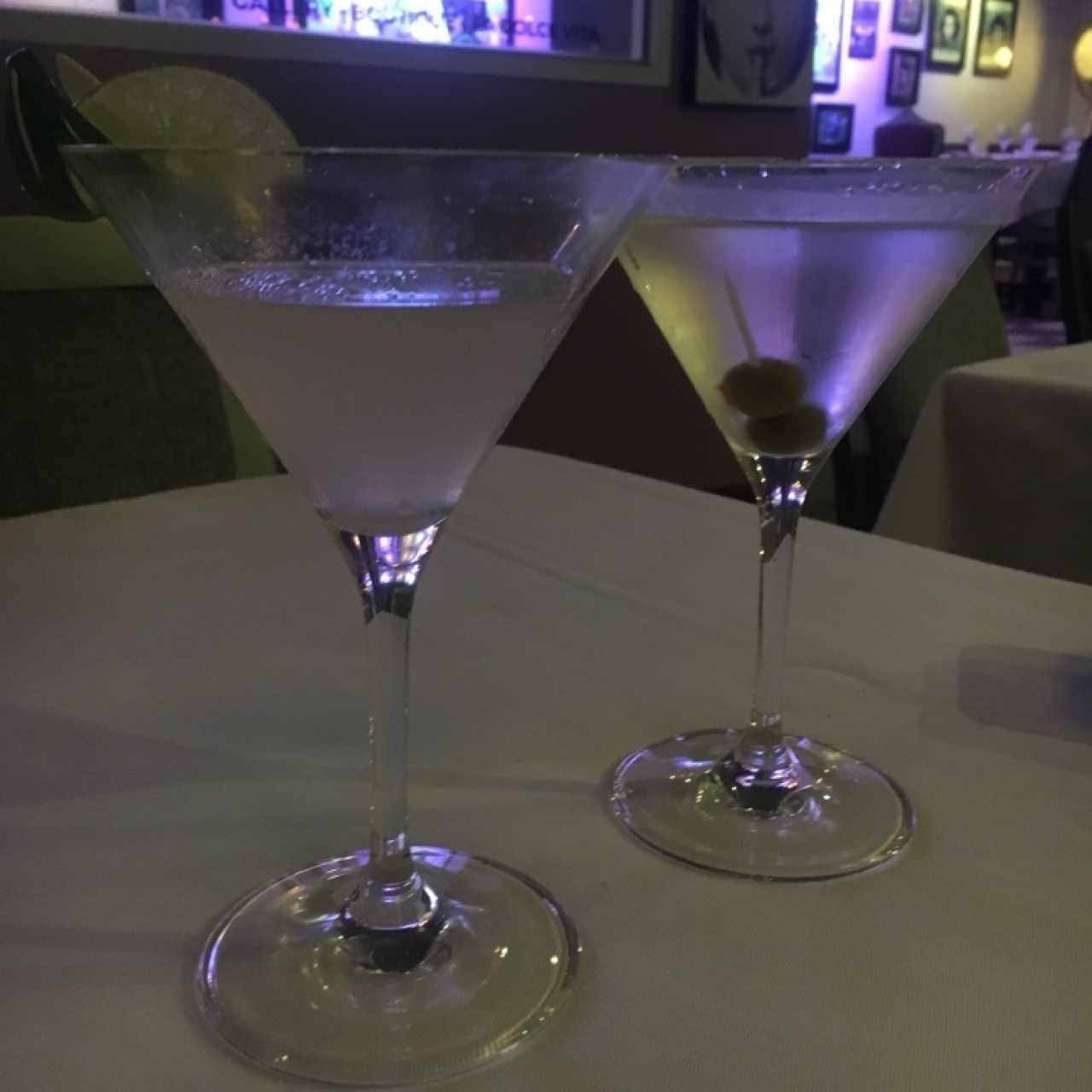 Margarita y Martini 