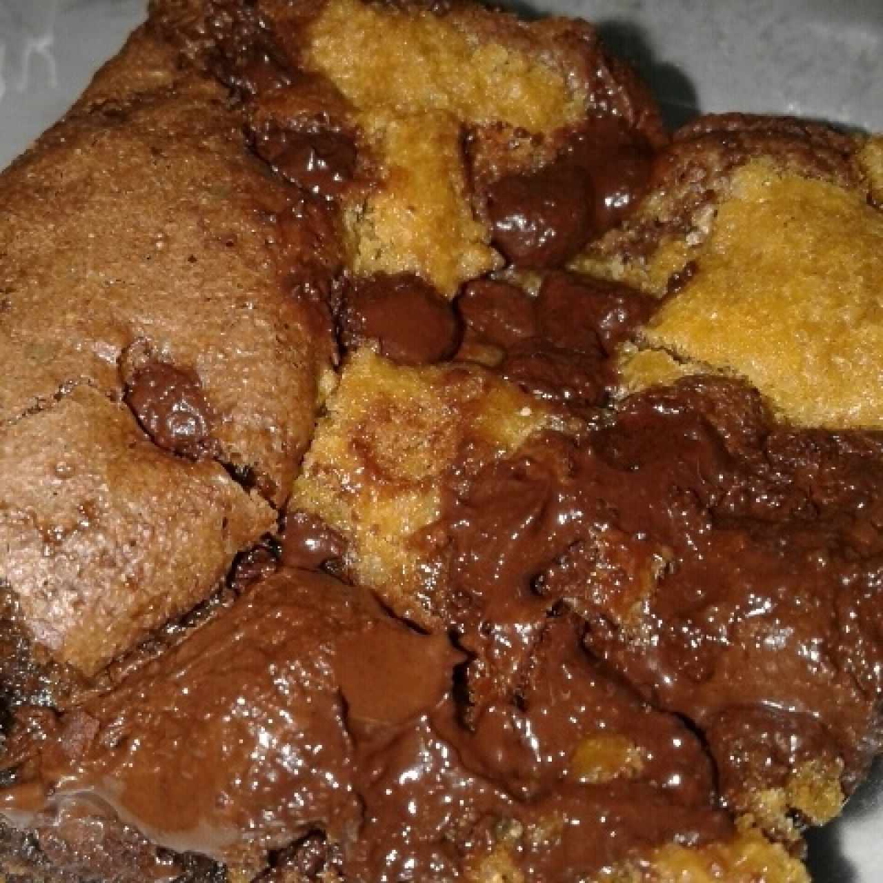 galleta de brownie