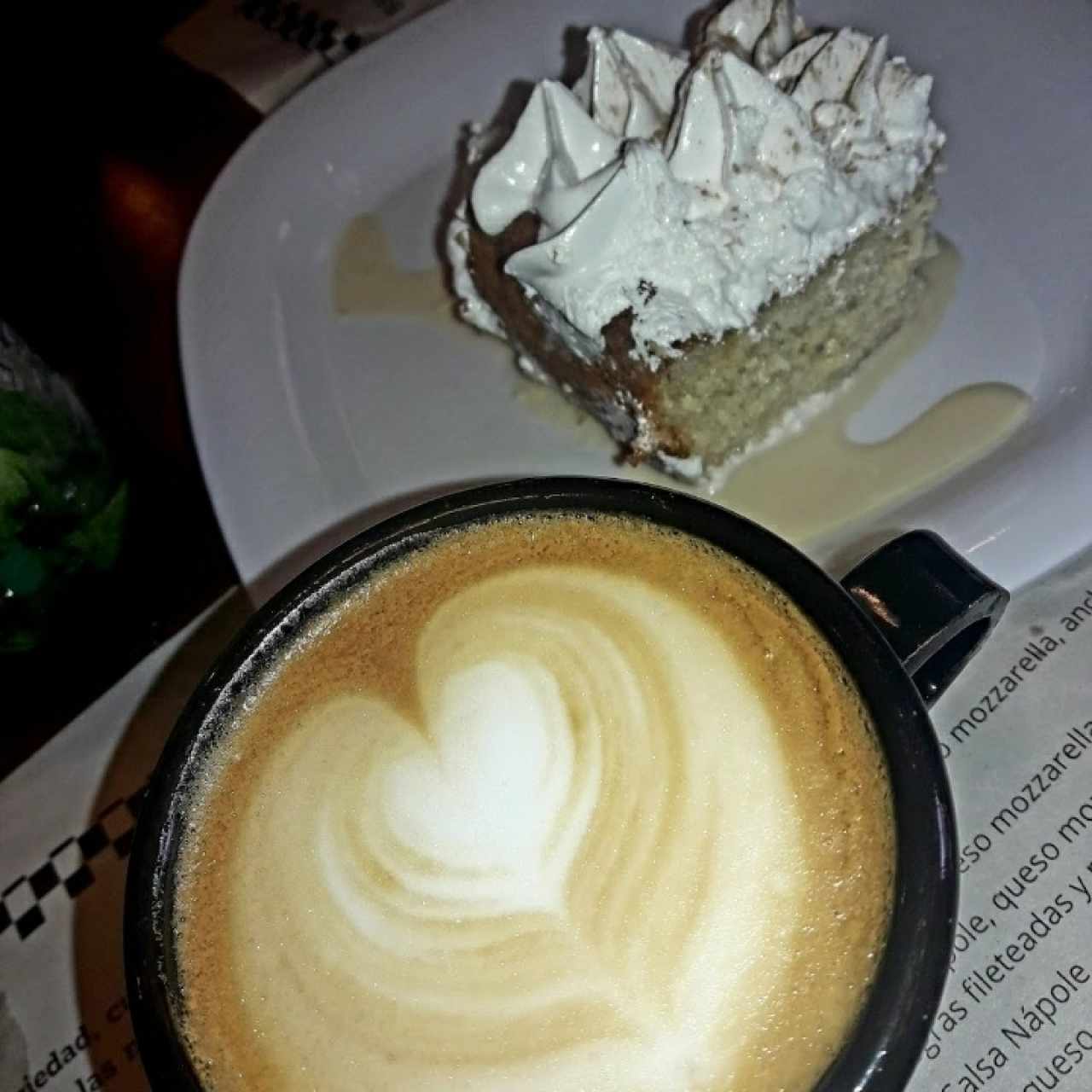 Café y Tres Leches