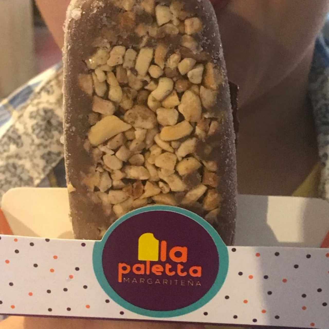 Paleta Choco Crispy, Muy Buena, Con Maní 