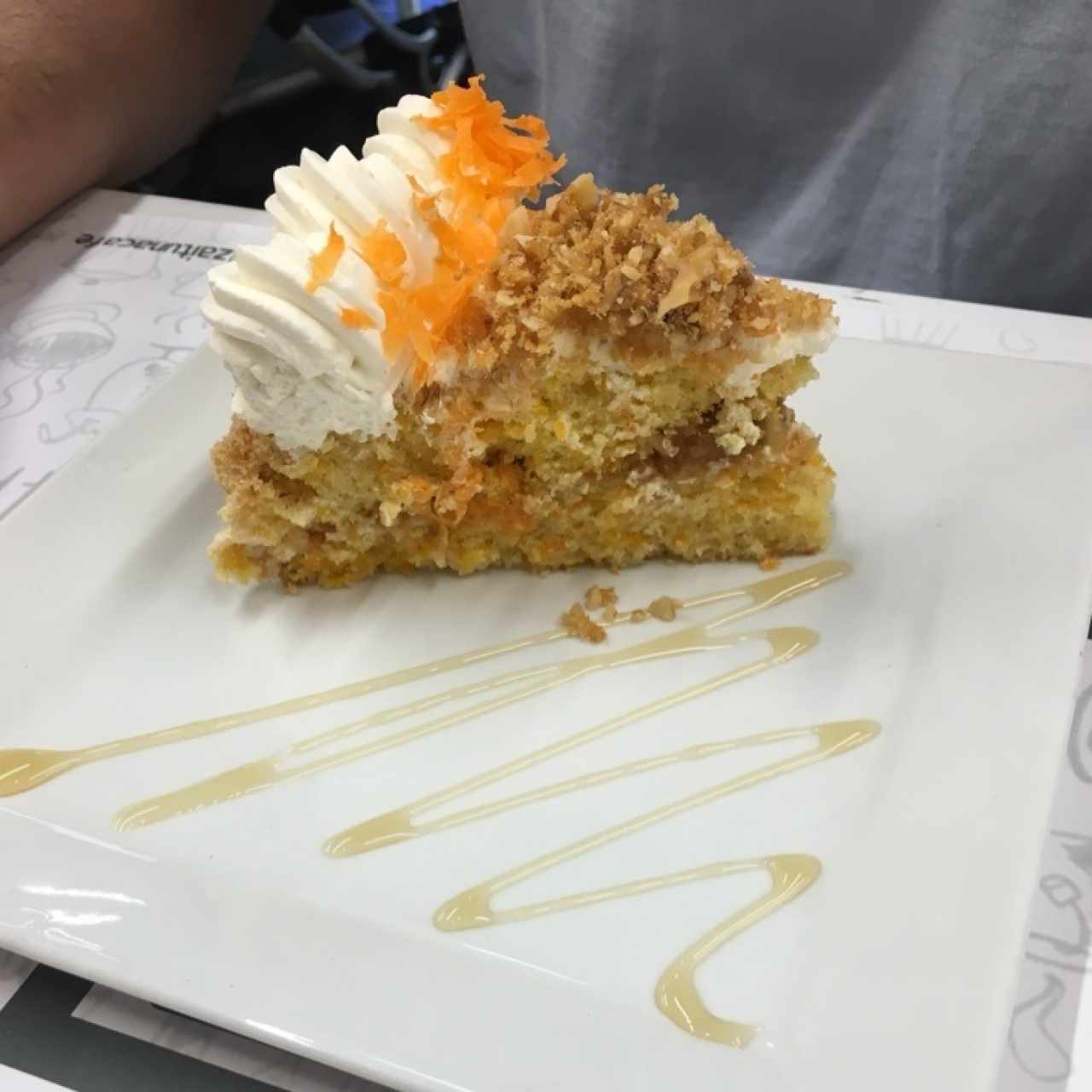 torta de zanahoria