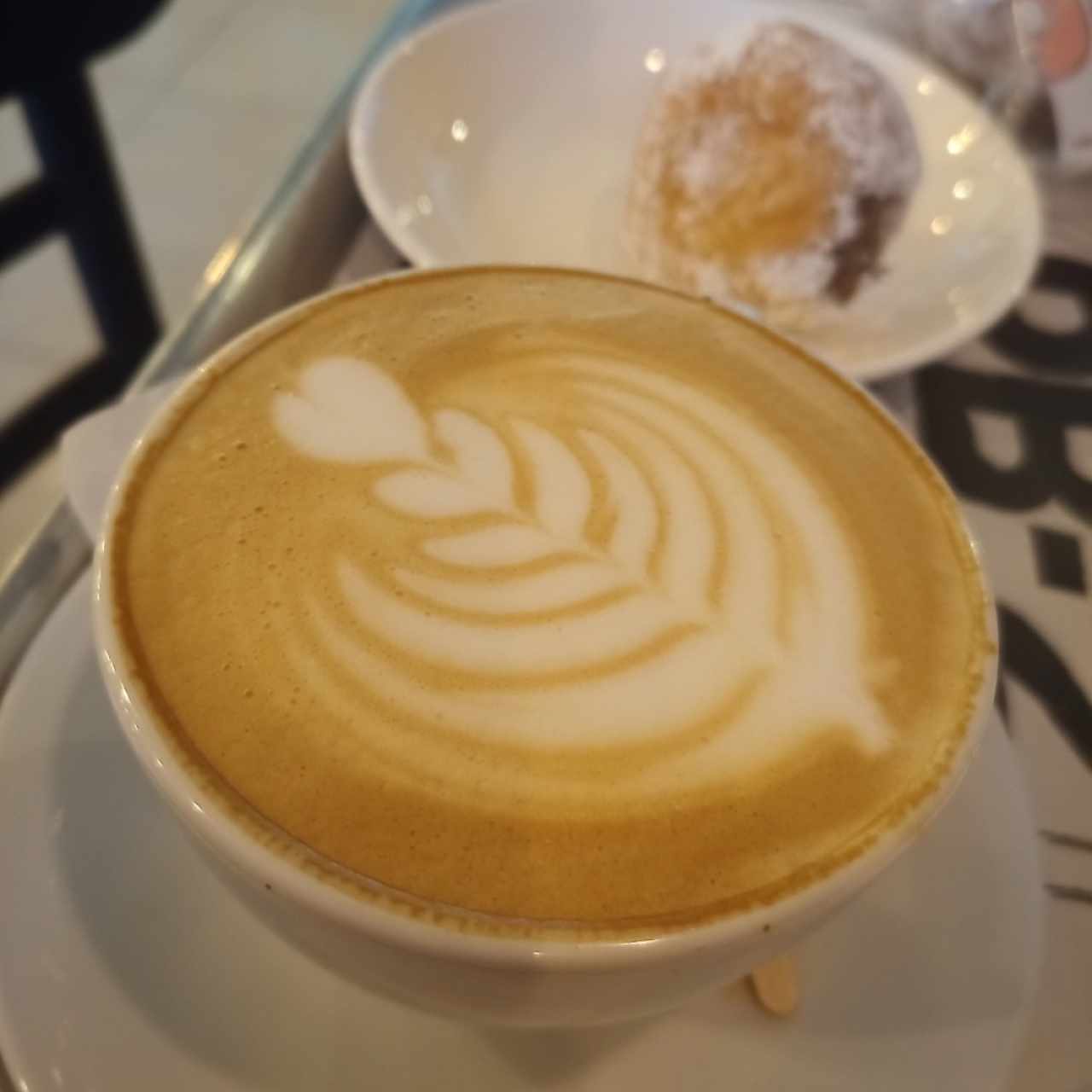 Café latte vainilla y Perla de Nutella