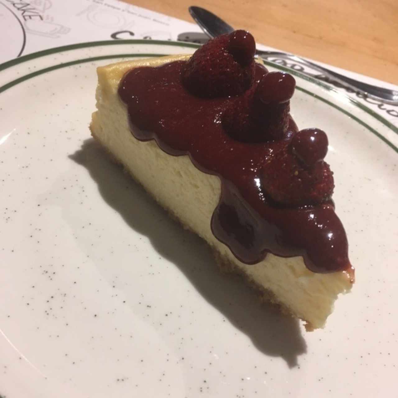 Cheesecake de fresa