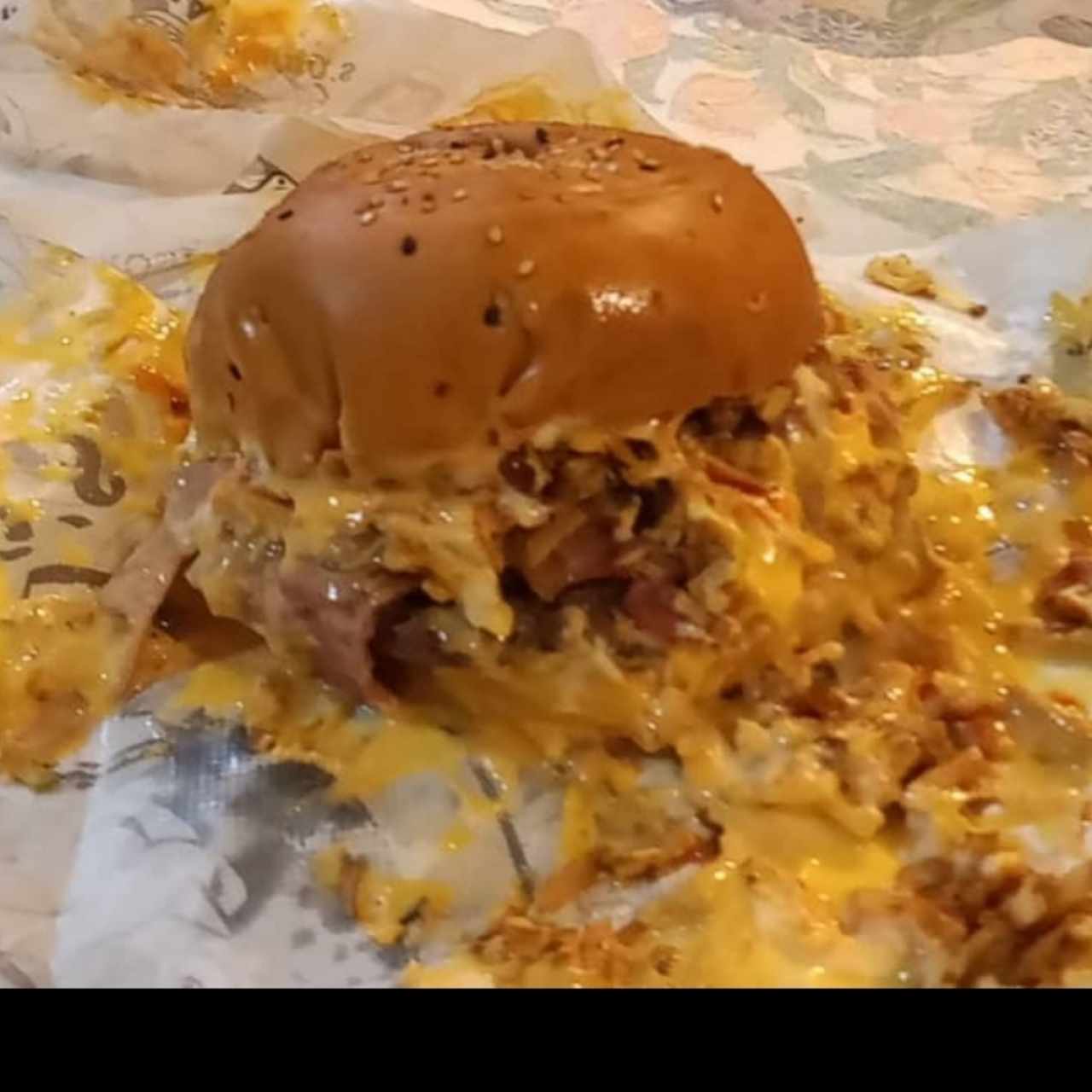 hamburguesa de chuleta ahumada