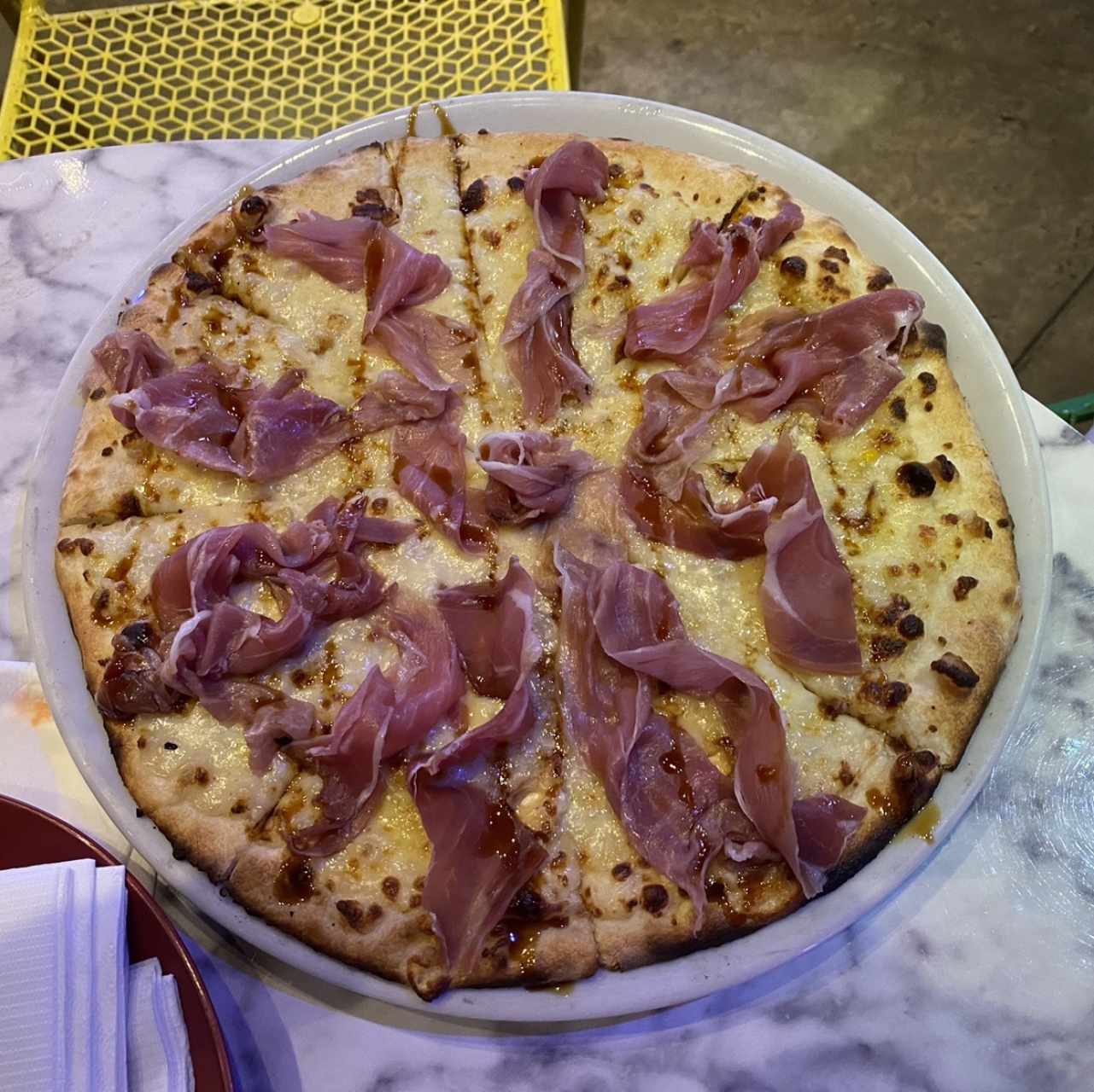Pizza Prosciutto e Brie