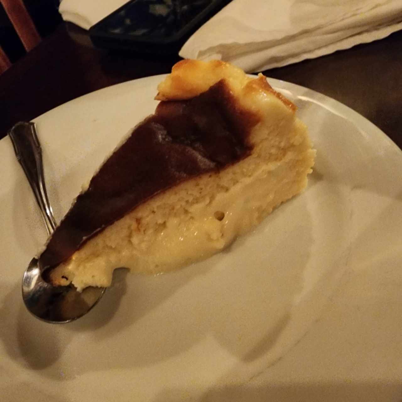 Cheesecake vasco de manchego 