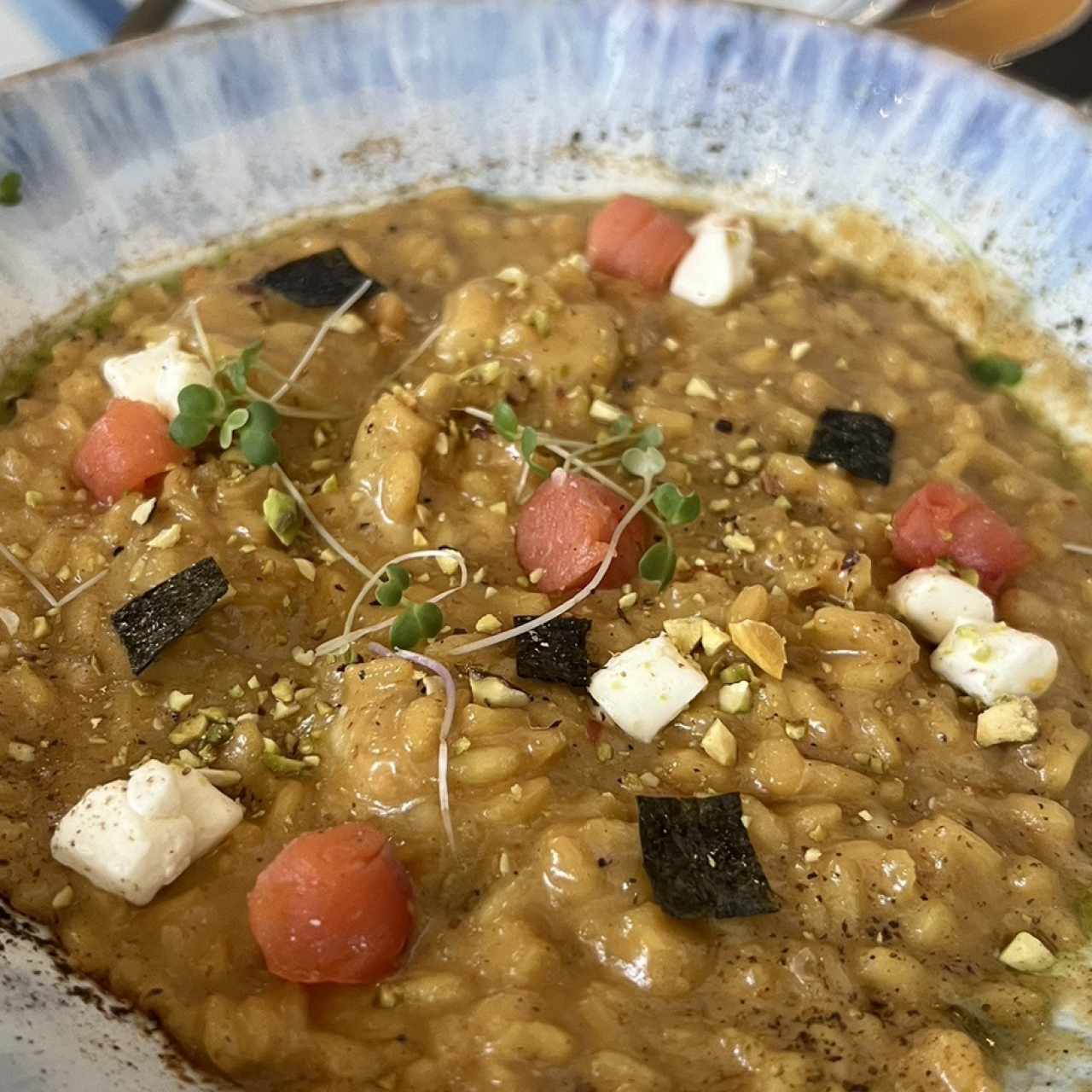 Risotto de langostinos 