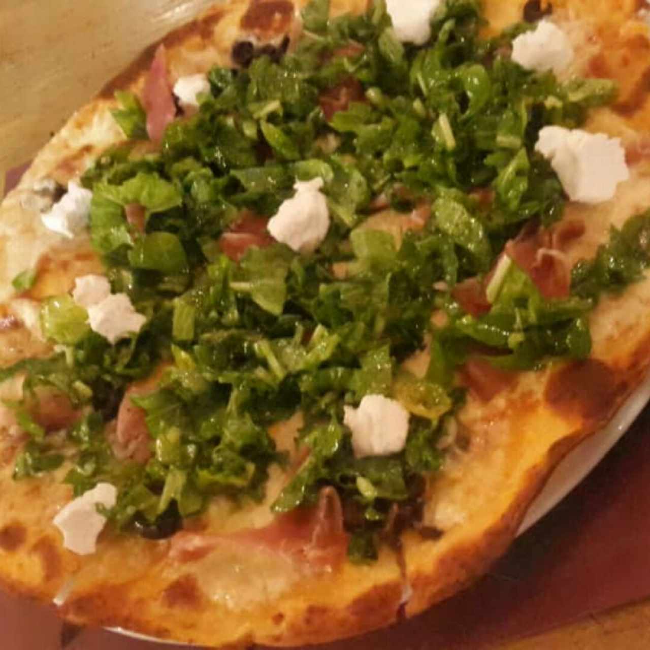 Pizza Verde Serrano