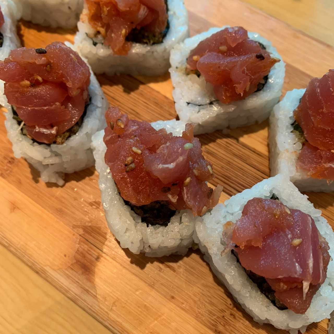 spicy tuna crunch