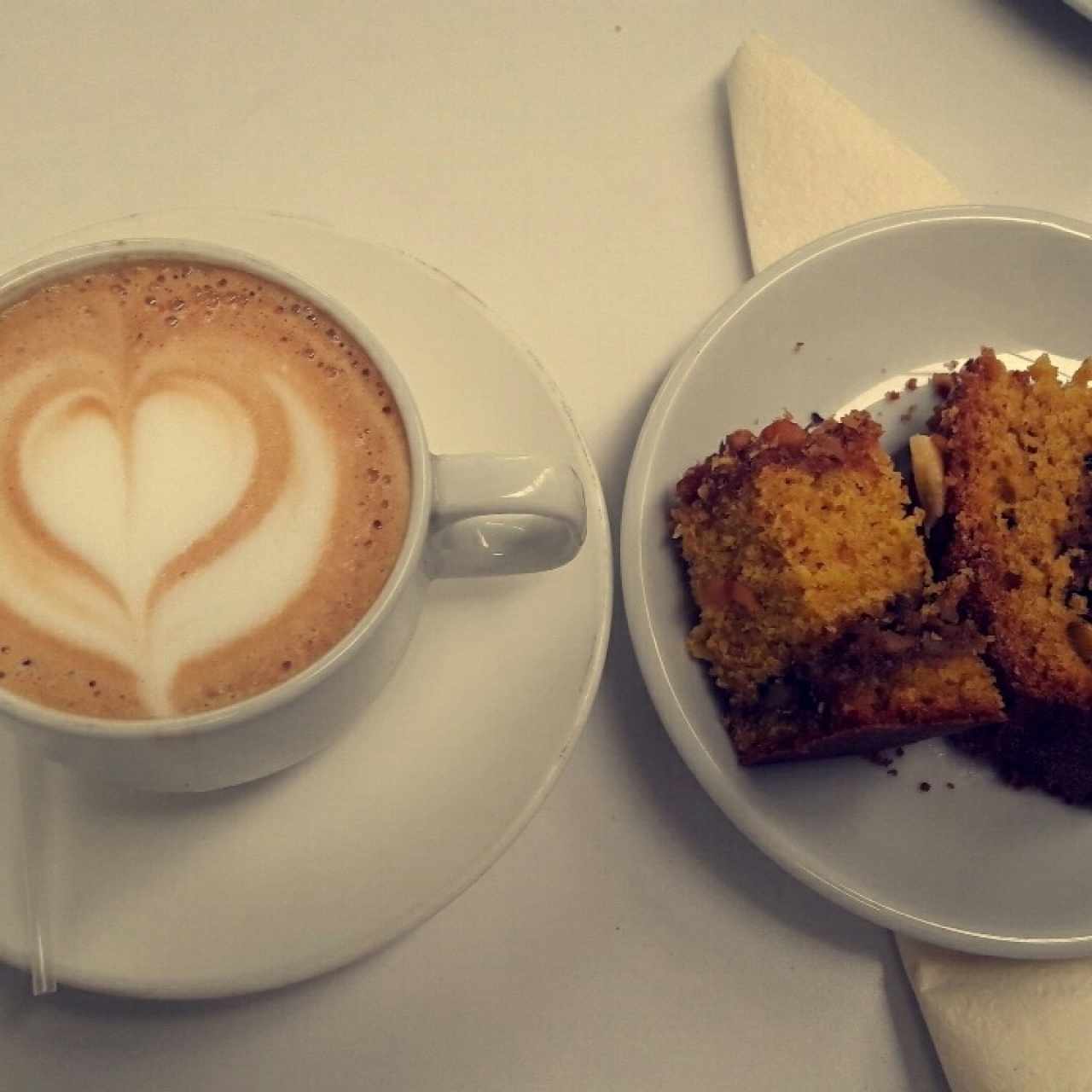 Café y torta