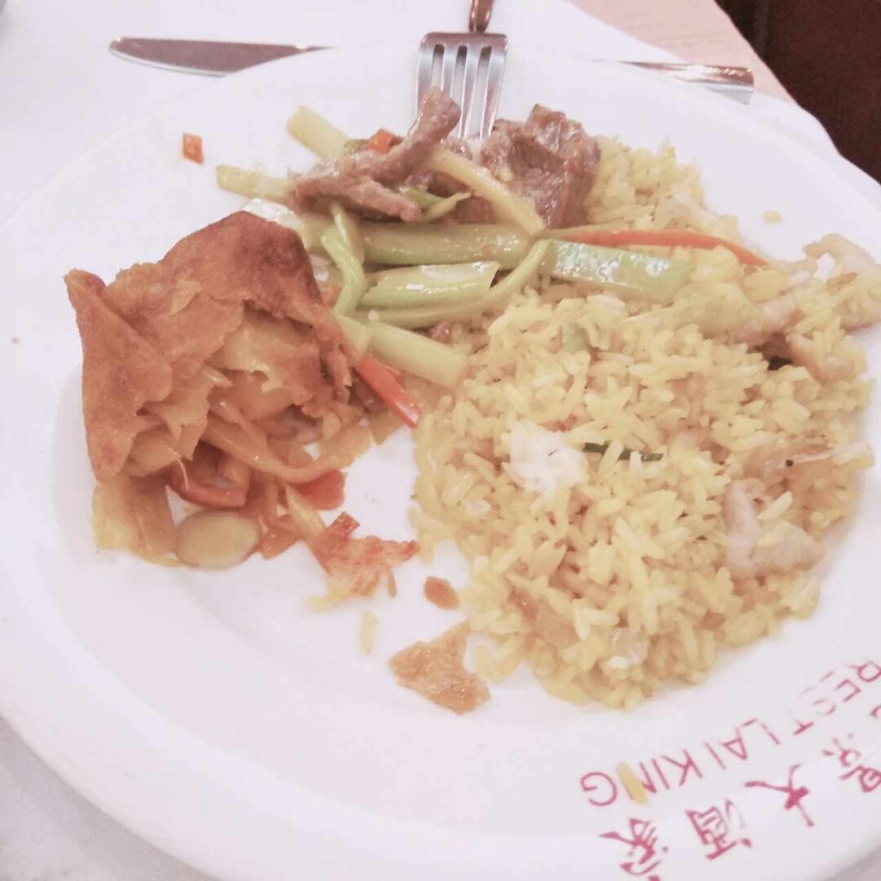 Lumpia arroz y
