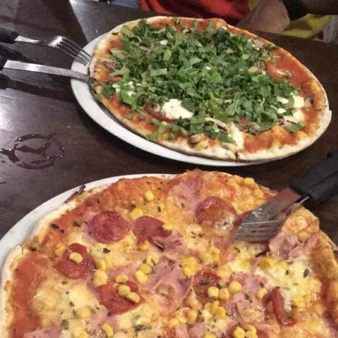 Pizza Sette y Raggianella 