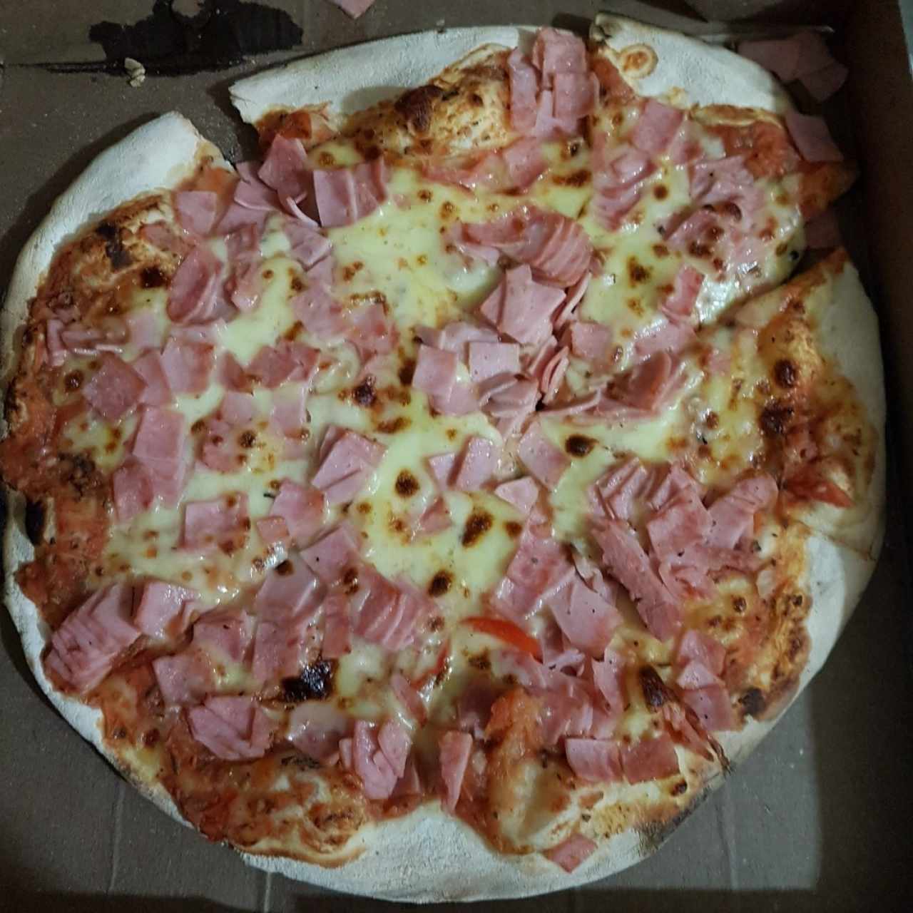 Pizza Jamón.
