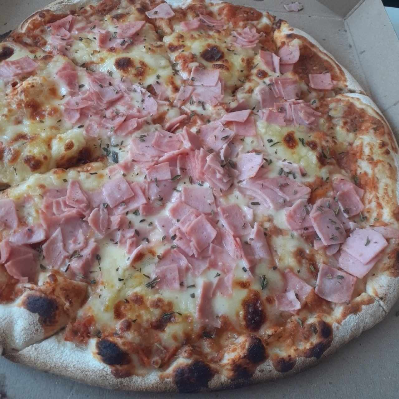Pizza prosciutto 