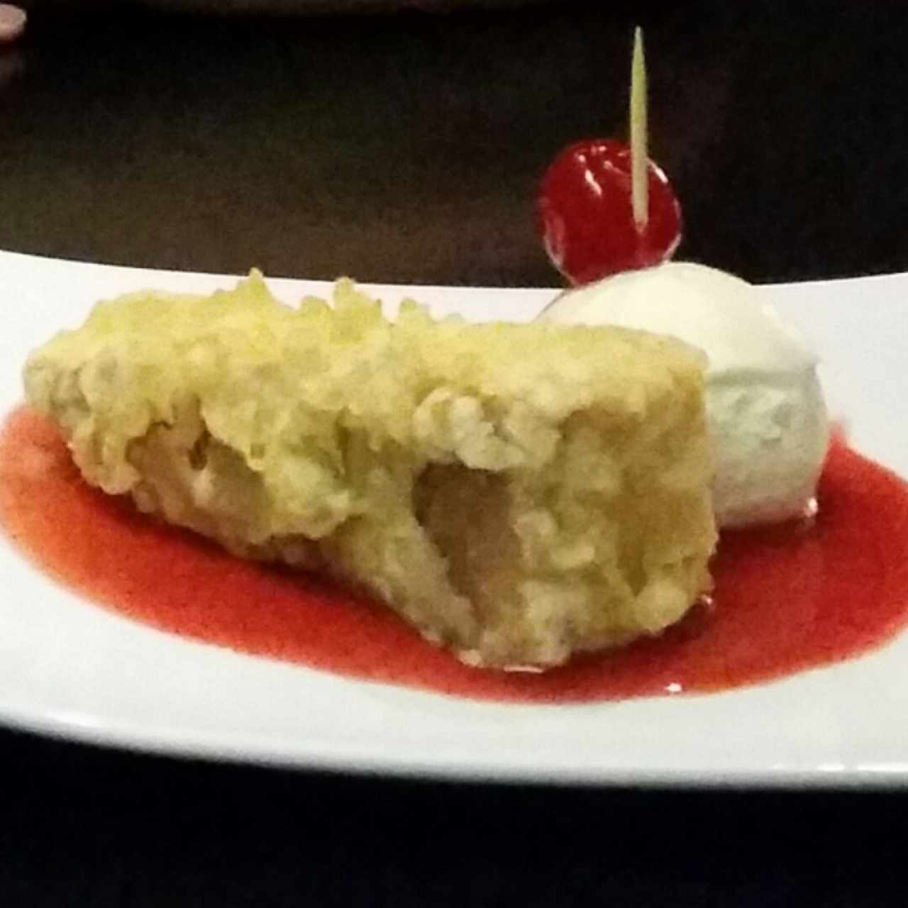 cheesecake tempura