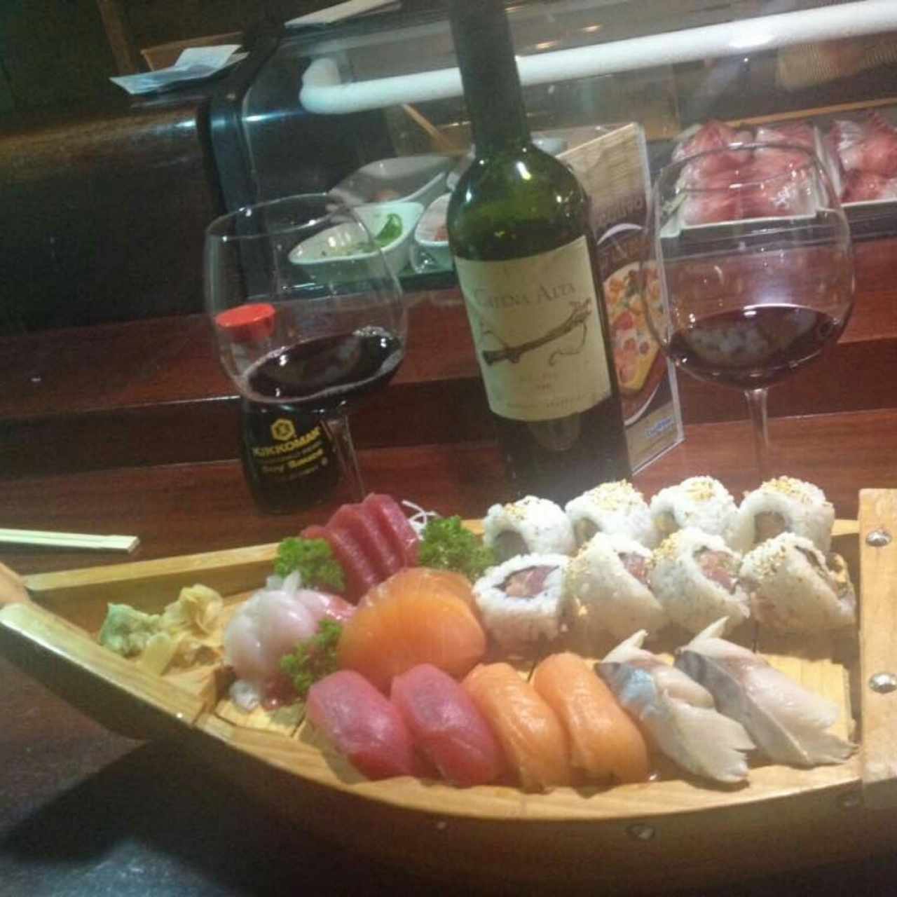 Sushi Sashimi Moriawase, Espectacular, vale la pena la inversión 