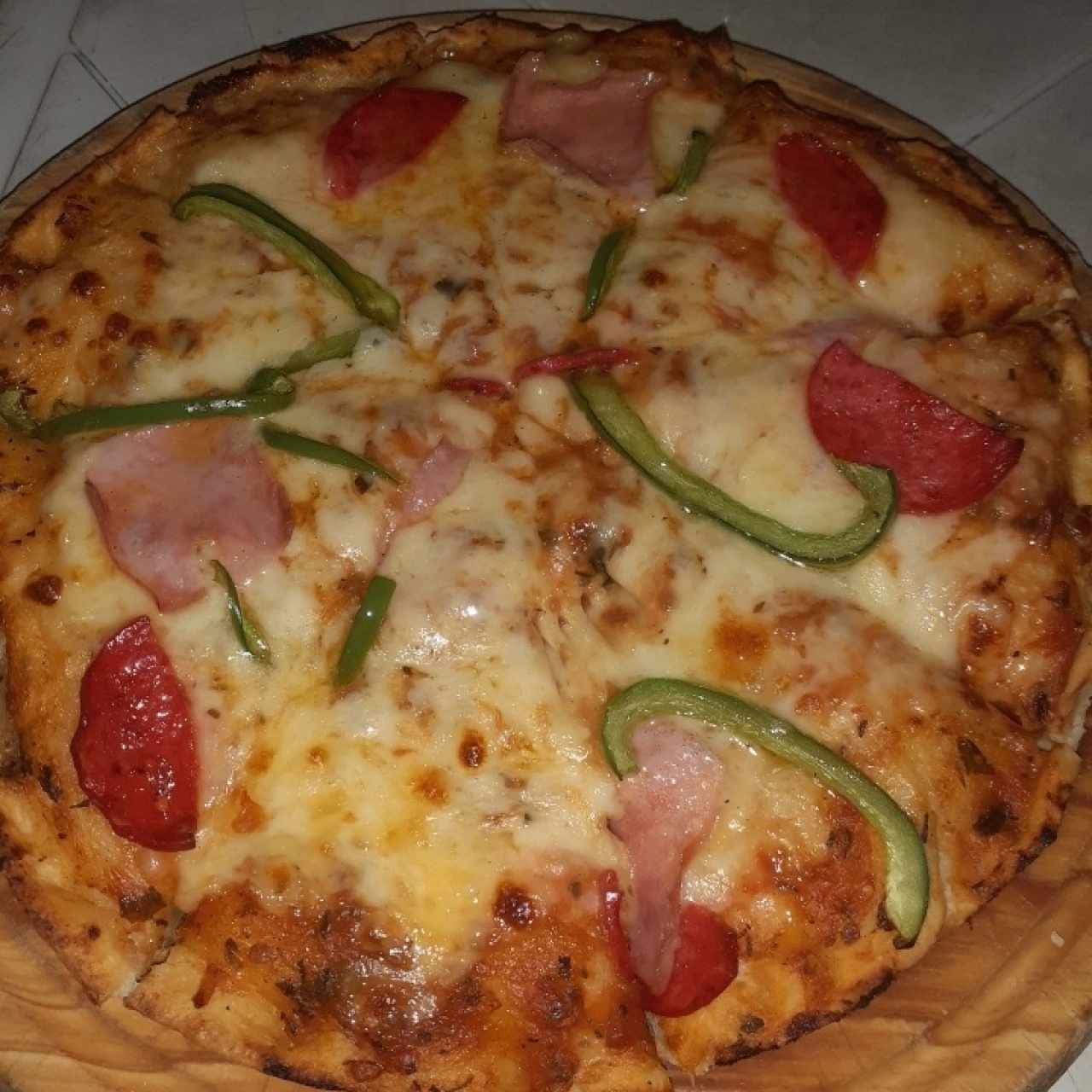 Pizza especial. 