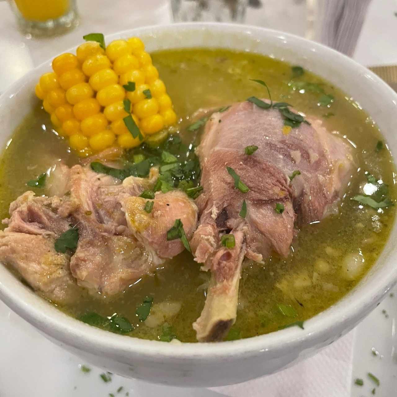 Sancocho de gallina 