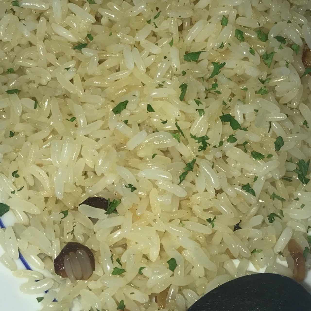 arrozcon ajos sofritos, riquísimo!