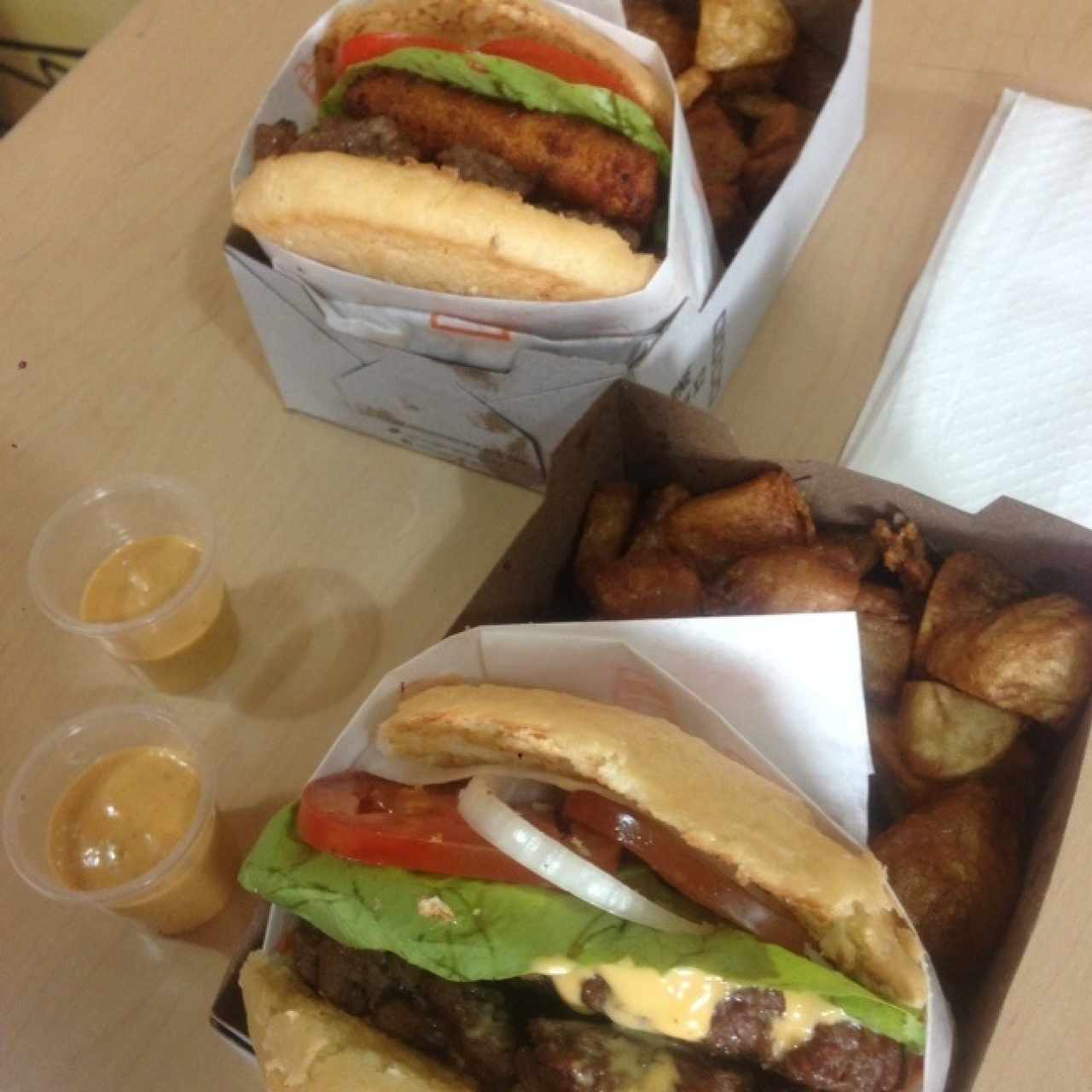 Burger shack y doble de carne