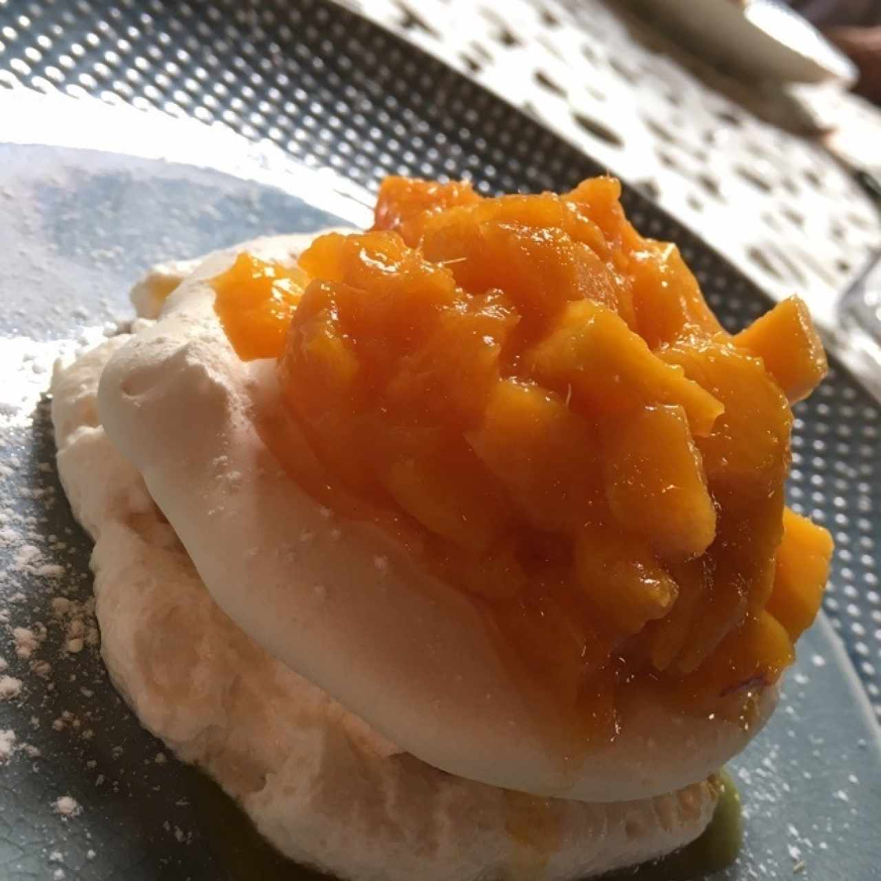 Merengón de mango