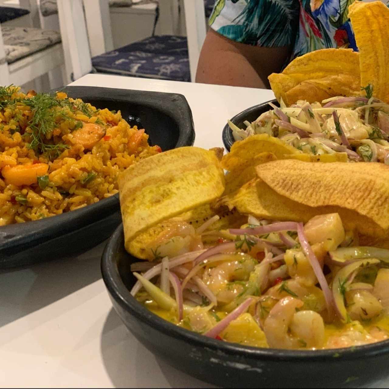 ceviches y arroz 